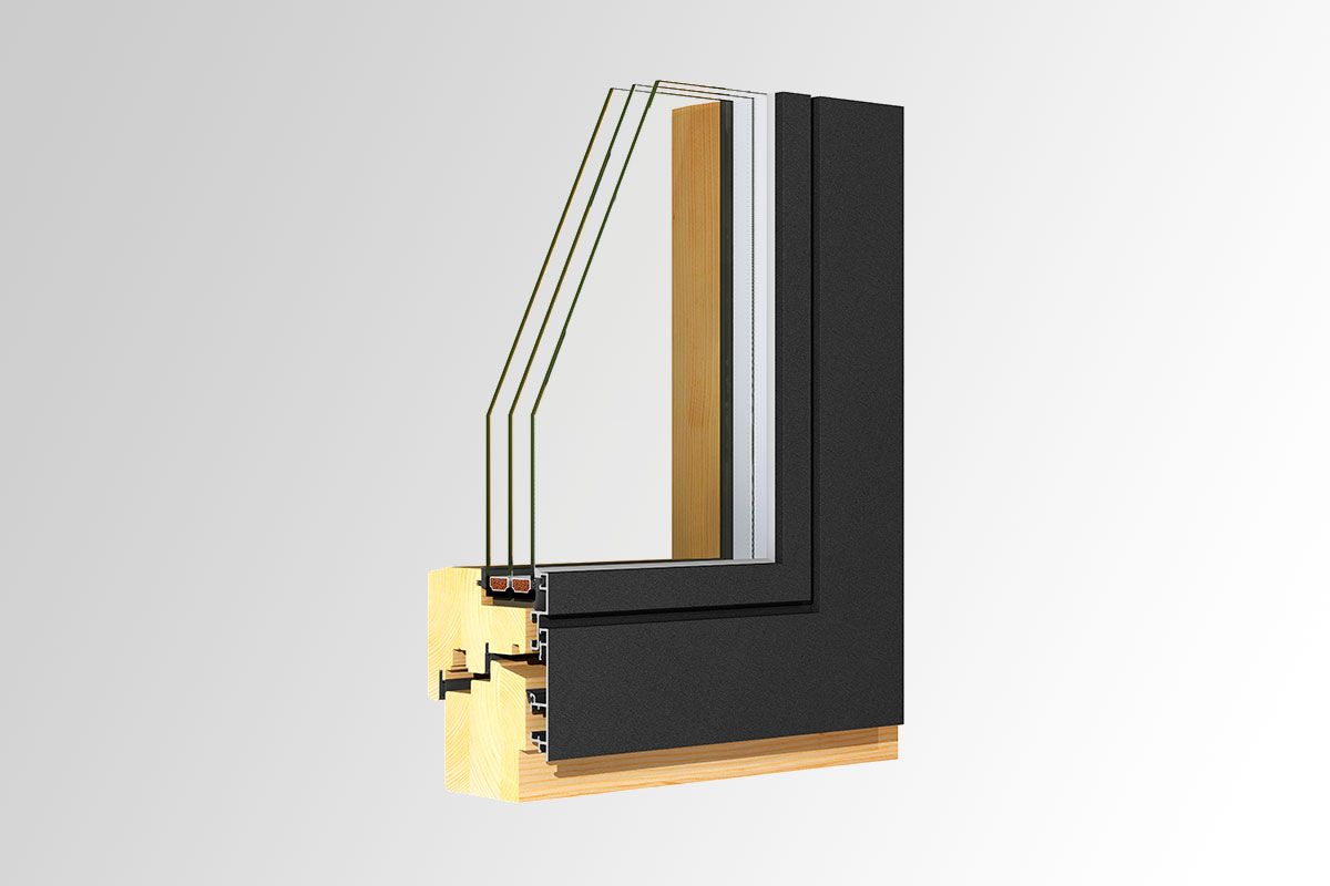 Holz-Aluminium-Fenster