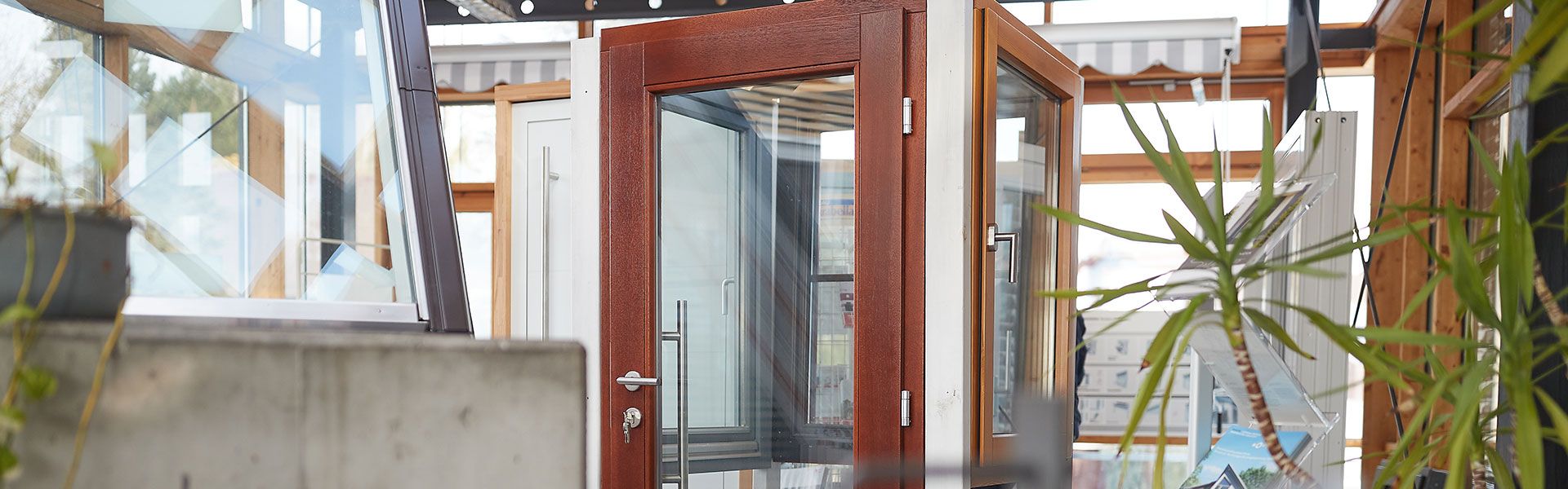 Haustüren in unserer Ausstellung